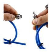 Şifreli Bisiklet Halat Zincir Kilidi 65 cm Çelik Kilit Çap 7 mm Ø  Hırsız Önleme Güvenlik 1 Adet thumbnail 3