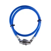 Şifreli Bisiklet Halat Zincir Kilidi 65 cm Çelik Kilit Çap 7 mm Ø  Hırsız Önleme Güvenlik 1 Adet thumbnail 5