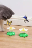Hareketli Dönen Kelebek - Kedi Oyuncağı ( Pille Çalışır) - 3