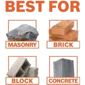 Gfb Sds Max Matkap Ucu Beton Duvar Tuğla Açma 35x1000 mm thumbnail 5