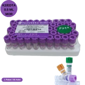 Vacusera K2 Edtalı Tüp 0,5 ML Pediatrik 100 adet - 1