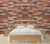 Doğal Turuncu Taş Duvar Temalı Duvar Kağıdı thumbnail 2