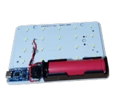 Şarjlı Yüksek Işık Lamba Aydınlatma El Feneri Öğrenci Deney Devresi thumbnail 3