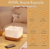 QASUL Gece lambası Kumandalı Taşınabilir Ultra Akıllı Ultrasonik Atomizer Sürücü Nemlendirici - 6