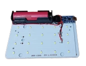 Şarjlı Yüksek Işık Lamba Aydınlatma El Feneri Öğrenci Deney Devresi thumbnail 2