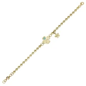 Altın Yonca Bileklik T074418 - 1