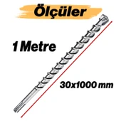 Gfb Sds Max Matkap Ucu Beton Duvar Tuğla Açma 30x1000 mm thumbnail 2