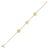 Altın Çiçek Bileklik T074241 - 1