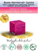 Hibiscus Magic Doğal İçerikli Çok Amaçlı Allık, Ruj, Göz Farı (Makyaj Beraberinde Çok Değerli Besleyici Cilt Bakımı) - 1