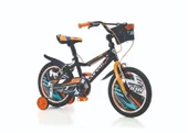 CORELLİ RAPTOR ERKEK ÇOCUK BİSİKLETİ V 16 JANT SİYAH TURUNCU thumbnail 1