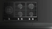 TEKA GZC 95320 BK EXACTFLAME 5 GÖZLÜ SİYAH 90 CM ANKASTRE GAZLI OCAK - 2