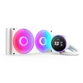 NZXT Kraken Elite RGB RL-KR28E-W2 IPS LCD Ekranlı 280 mm Beyaz İşlemci Sıvı Soğutucu - 1