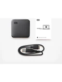 WD Elements SE 1TB WDBAYN0010BBK-WESN USB 3.0 Siyah Taşınabilir SSD Disk - 5