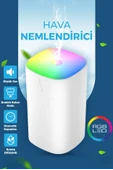 QASUL RGB Işık  Hava Nemlendirici Buhar Makinesi Oda Kokusu Araba Kokusu - 1