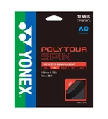 Yonex Poly Tour Spin 1.20 / 12M Tenis Kordaj - Siyah - 1