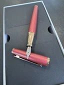 Otto Hutt Dizayn 6 Ruby Red Dolma Kalem Rose Gold B Uç OH 068-RR-RG - 6