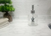 CAM SIVI SABUNLUK,KAKTÜS 2 DESEN 300ML BANYO SETİ  7,6X15,5CM - 2