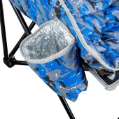 Argeus Balcony Comfort Katlanabilir Kamp Sandalyesi Mavi Kamuflaj thumbnail 8