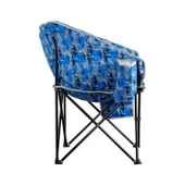 Argeus Balcony Comfort Katlanabilir Kamp Sandalyesi Mavi Kamuflaj thumbnail 4