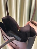 Kadın Fermuarlı Ve Çıtçıt Kapamalı Shopper El Ve Omuz Çantası - 7