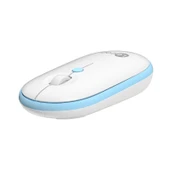 Lenovo Lecoo WS212 Kablosuz Mouse Beyaz & Mavi - 2