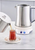 Homend Royaltea Elegant 1775H 1800 W Inox Beyaz Konuşan Çay Makinesi - 4