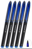 Mavi Pilot Kalem 5 Adet Uniball Air Mikro 0.5 mm Roller Pilot Kalem Uba-188-M Roller Uçlu Likit Mürekkep Jel Kalem thumbnail 1