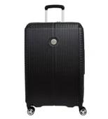 Pierre Cardin Büyük Boy %100 Polipropilen Valiz Siyah 04PC6500 - 1