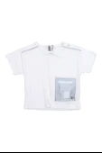 Erkek Çocuk Ters Cepli Tshirt - 1