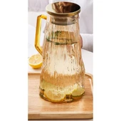 Çelik Kapaklı Cam Sürahi 1800 ml - 2