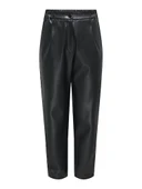 Only Kadın Onlymynte Faux Leather Pants Siyah Deri Pantolon 15341146S - 1