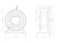 BEMİS METAL BOŞ MAKARA 50MT KAPASİTELİ (1X16A 4AD) - 4