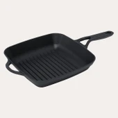 Pot Art, Kare Izgara Tava, 26 Cm, Mat Siyah - 3