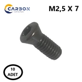 M2,5 X 7 TORX CİVATA KATER CİVATASI ORJİNAL CİVATA ( 10 ADET ) - 1