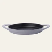 Pot Art, Çift Kulplu Tava, 22 Cm, Parlak Gri - 1