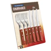 Tramontina Churrasco 21199/711 Çatal Bıçak Barbekü Seti (12li Blister) - 1