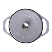 Pot Art, Derin Tencere, 28 Cm, Parlak Gri - 4