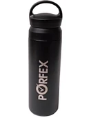 PORFEX 2350 MAT SİYAH ÇELİK TERMOS - 1