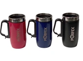 PORFEX 5580 MAT SİYAH ÇELİK TERMOS - 2