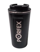 PORFEX 5553 SİYAH ÇELİK TERMOS - 1