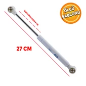 Kapak Dolap Amortisörü Gazlı Piston Hidroliği Beyaz (27 cm 100N) - 2