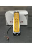 Yan Etek Lamba Led Formplas Sarı Renk Çakar Modüllü 4 Adet 12V/24V - 1