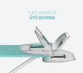 GAZZELLA SM/GZM 900-E SQUAD EV TİPİ ÜTÜ MASASI KOL ÜTÜLEME - 3