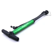 Bisiklet Pompası 30 cm El Tipi Ayak Tutamaklı Hava Top Şişirme Standart Plastik Başlıklı Uçlu Borulu - 5