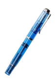 Pelikan Classic Series M205 Blue Transparent Fountain Pen - 1