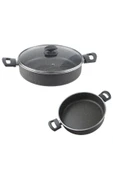 Mehtap 28 Cm Granit K.yarık Tencere - 1