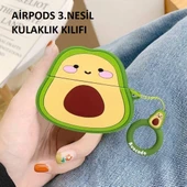 Brokoli Home  Airpods 3.nesil uyumlu 3d Kopçalı Kulaklık Kılıfı,Kulaklık Koruyucu - 1
