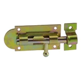 Mavzer Sürgü Kilit No:4 Kadmiyum 35x85 mm Kapı Pencere Emniyet Mandalı Kilidi thumbnail 5