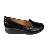 YAZKIŞ Kadın Siyah Büyük 41-42 Jel Rahat İç Tabanlı Anne Ayakkabısı thumbnail 2