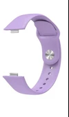 Huawei Watch Fit 3 Uyumlu Yumuşak Soft Silikon Renkli Spor Kordon Kayış - 6